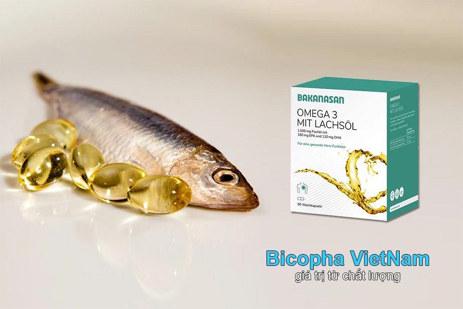 Dầu cá Omega 3 của Đức chính hãng 100%