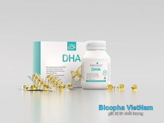 DHA từ Axit béo Omega 3 Mit Lachsöl