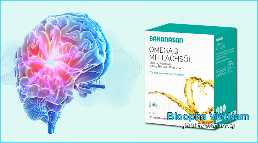 DHA cho bé của Đức Axit béo Omega 3 Mit Lachsöl