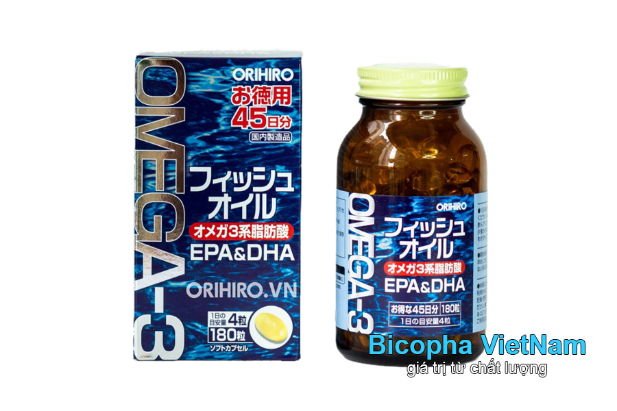 Thuốc Omega 3 Orihiro Nhật Bản