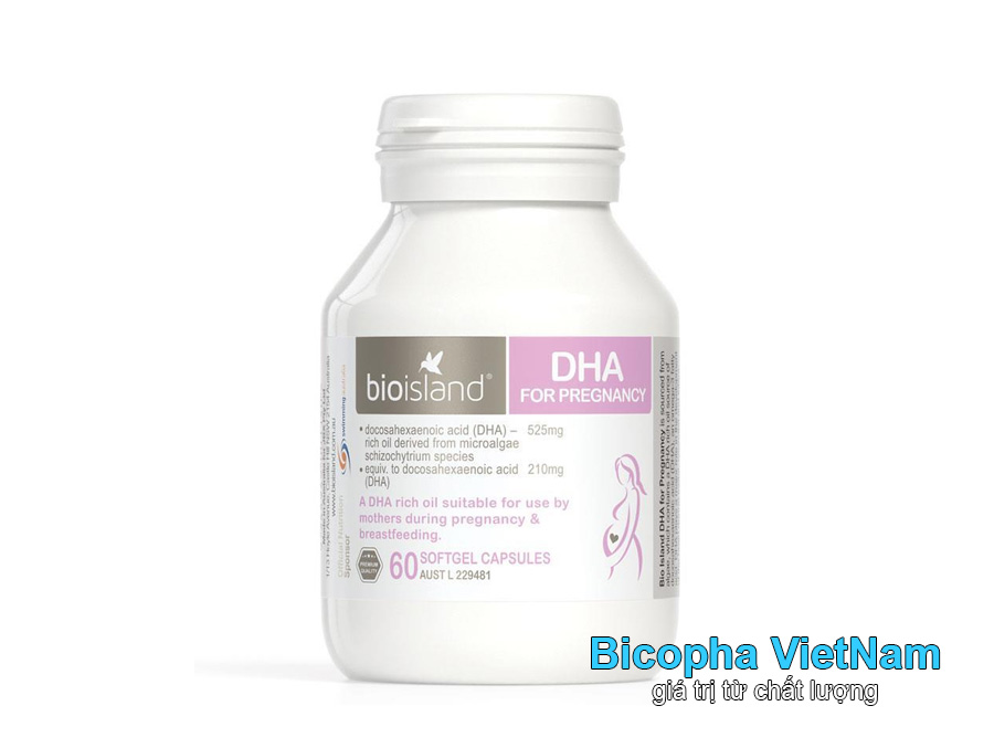 Dầu cá omega 3 Bioisland DHA For Pregnancy