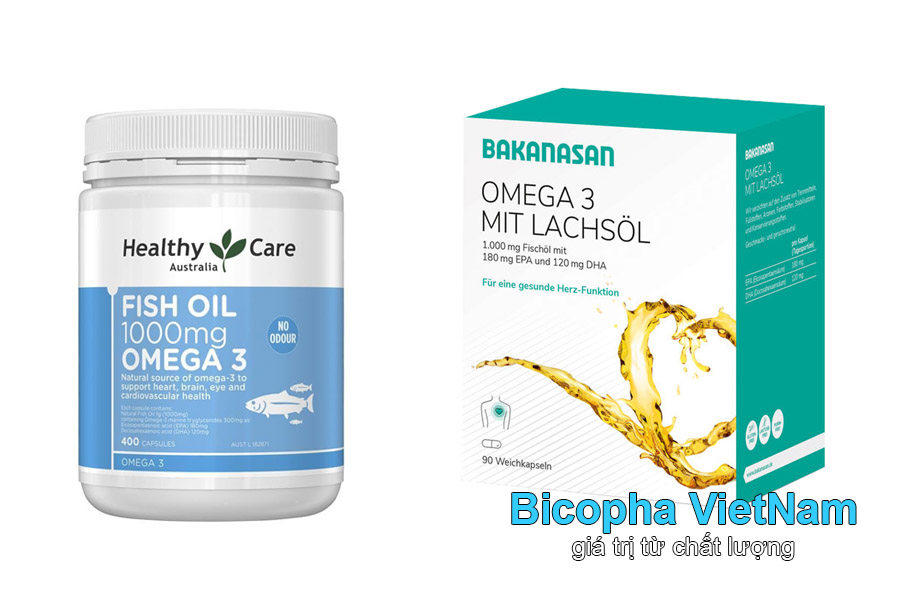 So sánh dầu cá omega 3 của Úc và omega 3 của Đức loại nào tốt