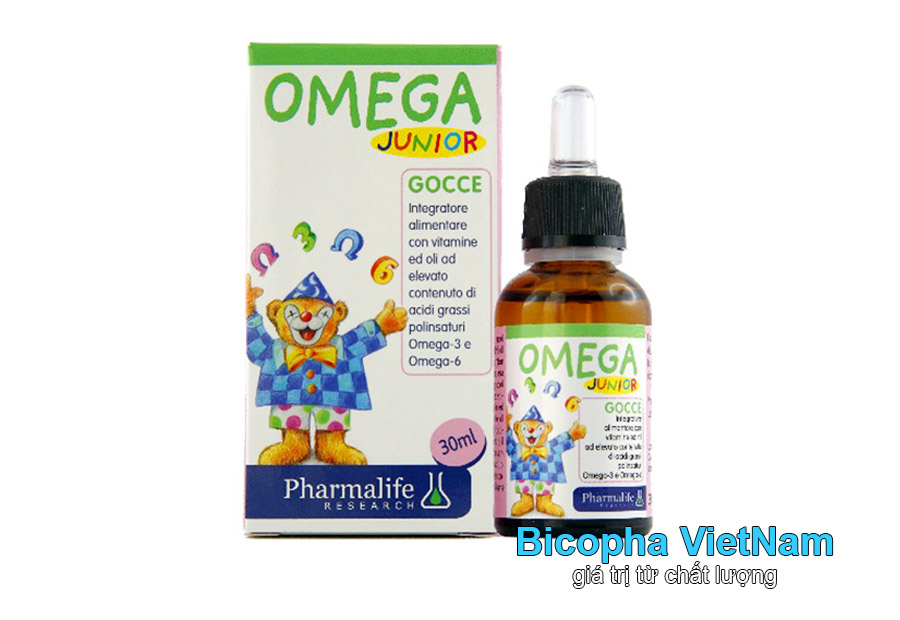 Viên uống Dầu cá omega 3 Junior của Đức cho trẻ chính hãng