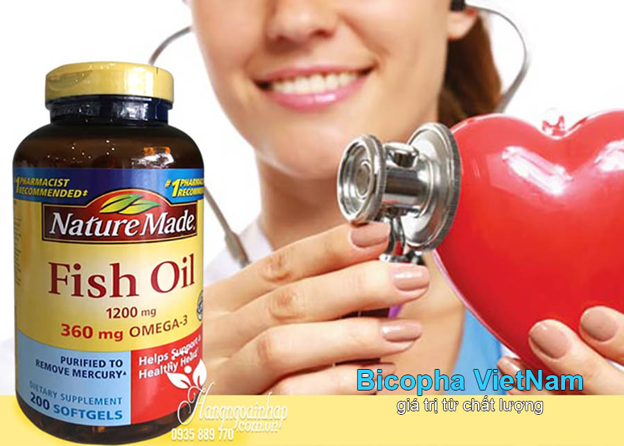 Omega-3 của Mỹ Nature Made Fish Oil