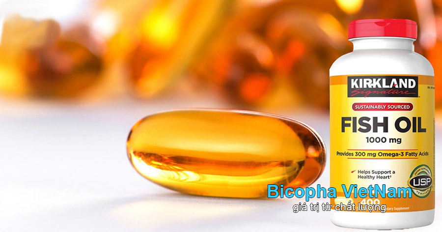 Omega-3 của Mỹ – Kirkland Signature Fish Oil