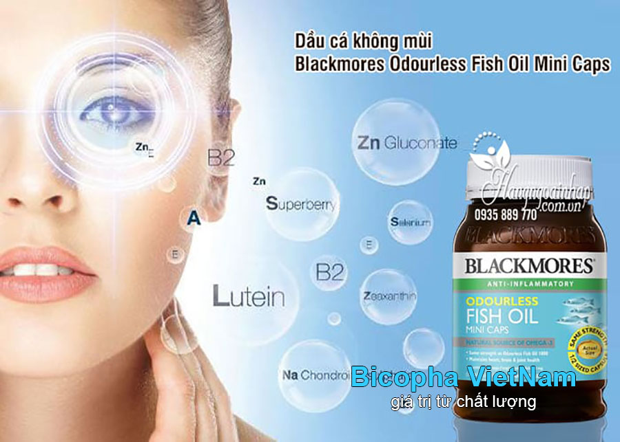 Blackmores Omega-3 Fish Oil 1000mg của Úc