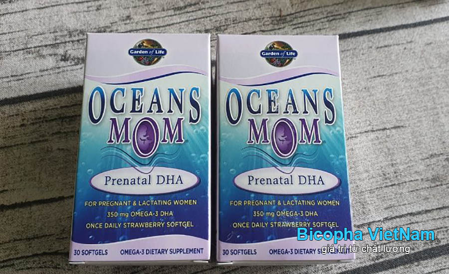 DHA cho bà bầu của Mỹ Oceans Mom Prenatal DHA