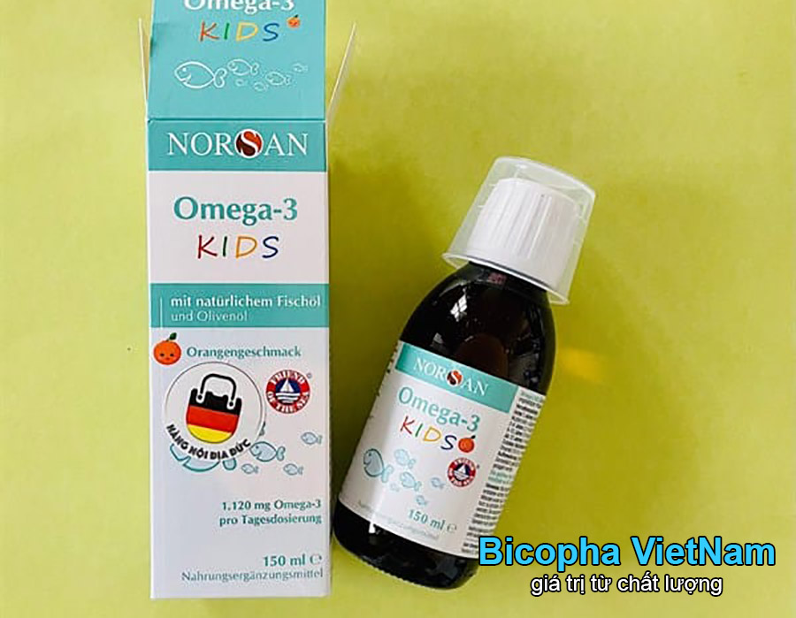 DHA cho bé của Đức - Omega 3 Norsan