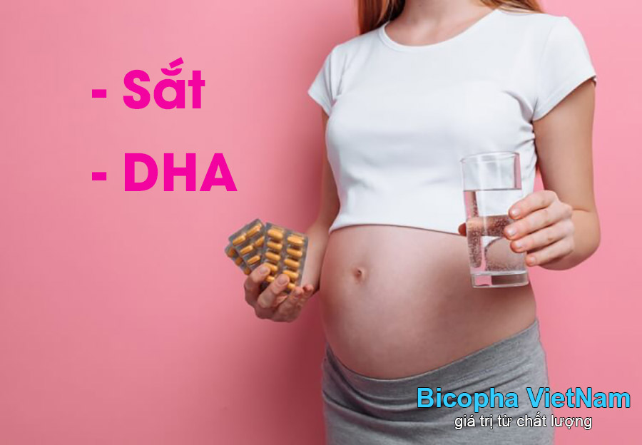 Sắt và DHA cho bà bầu