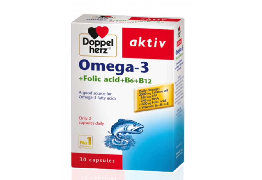 hình ảnh Viên uống Omega 3 Doppelherz Aktiv của Đức tốt nhất