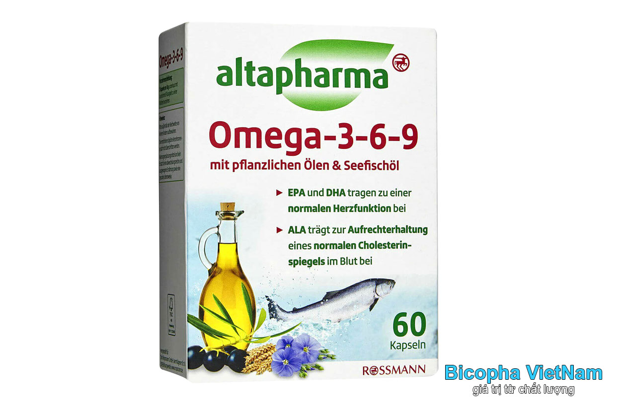 hình ảnh Viên uống omega 369 của Đức Altapharma