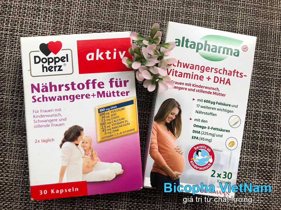 DHA cho bà bầu của Đức Altapharma Schwangerschafts