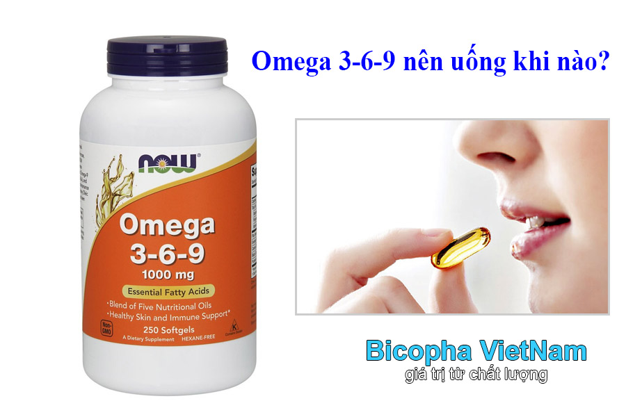 Omega 369 nên uống khi nào tốt? Tư vấn từ Bicopha VN