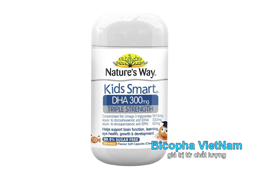 hình ảnh Viên uống omega 3 cho trẻ Kids Smart DHA 300mg