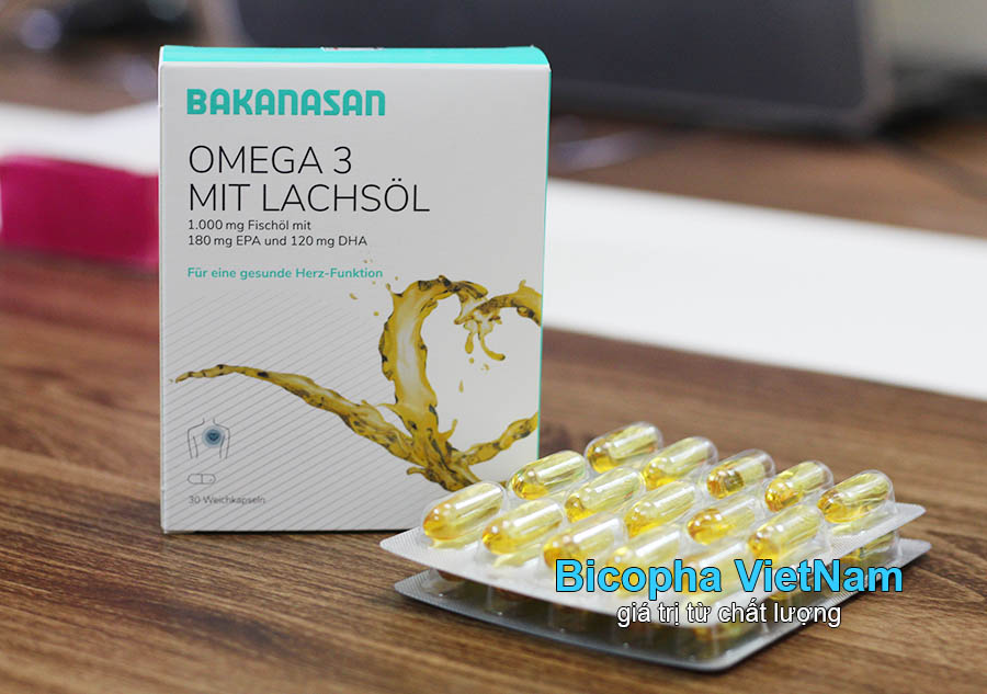 Báo giá Bakanasan Omega 3 của Đức mới nhất 2022