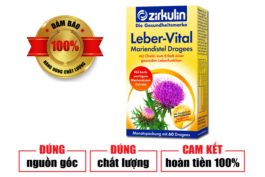 hình ảnh Bổ gan zirkulin leber vital chính hãng