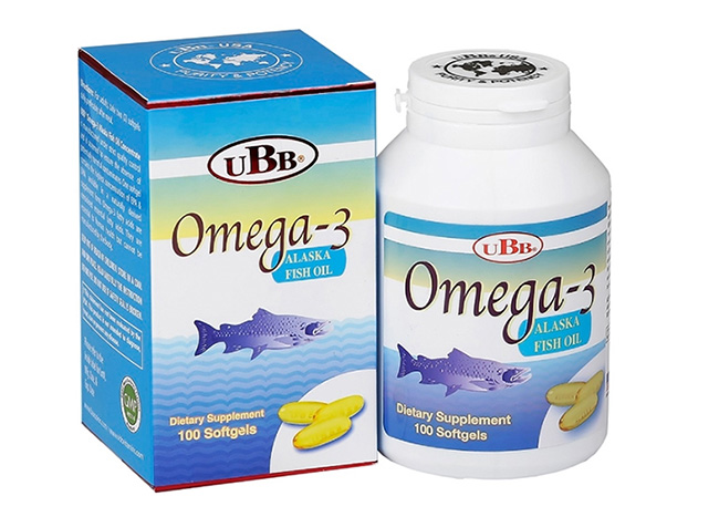 Dầu cá Omega 3 Việt Nam Sản xuất