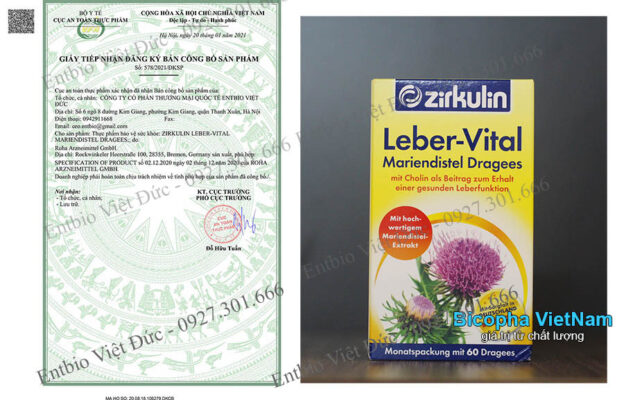 Địa chỉ bán Zirkulin Leber Vital chính hãng toàn quốc