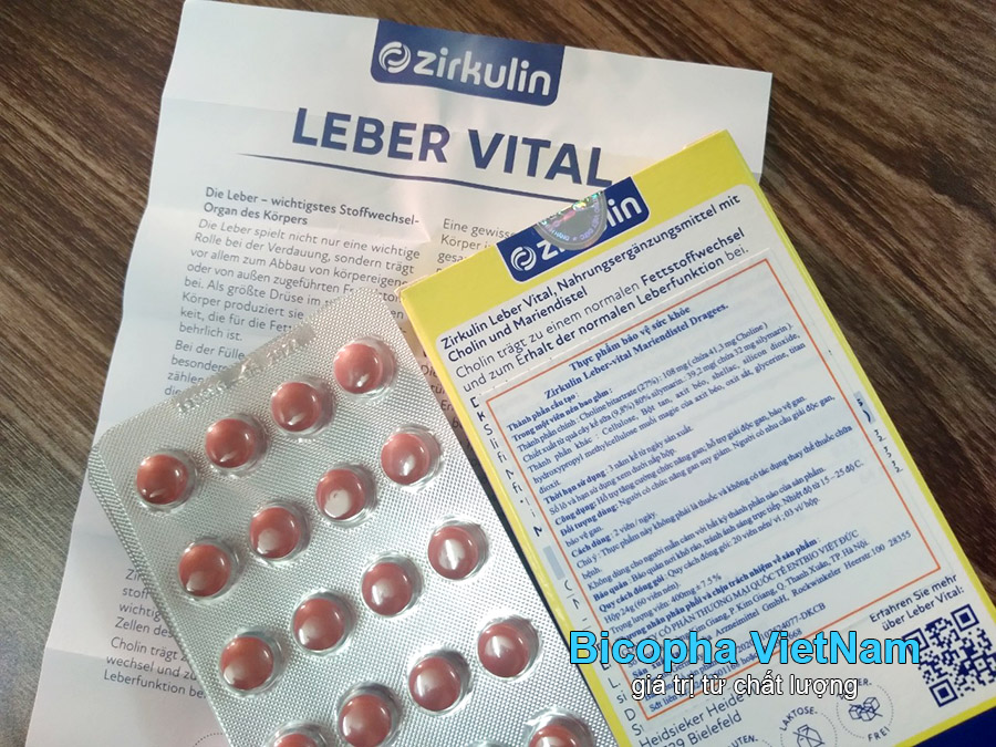 hình ảnh mặt sau hộp thuốc zirkulin leber vital