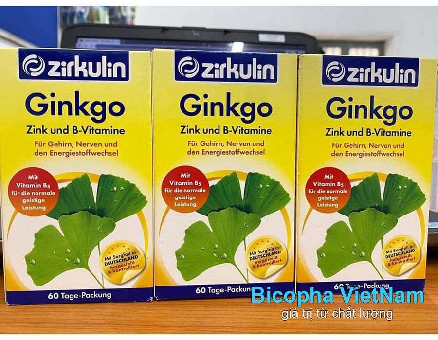 Review bổ não Ginkgo Zirkulin