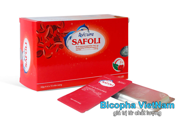 Viên sắt bà bầu Avisure Safoli